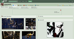 Desktop Screenshot of masarebelth.deviantart.com
