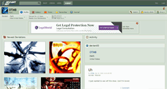 Desktop Screenshot of otmb.deviantart.com