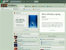 Tablet Screenshot of furlingfans.deviantart.com