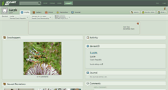 Desktop Screenshot of luczis.deviantart.com