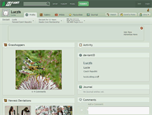 Tablet Screenshot of luczis.deviantart.com