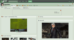 Desktop Screenshot of francision.deviantart.com