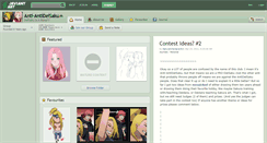 Desktop Screenshot of anti-antideisaku.deviantart.com