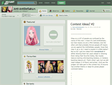 Tablet Screenshot of anti-antideisaku.deviantart.com