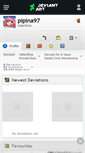 Mobile Screenshot of pipina97.deviantart.com