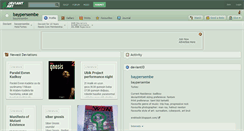 Desktop Screenshot of baypersembe.deviantart.com