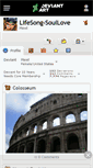 Mobile Screenshot of lifesong-soullove.deviantart.com