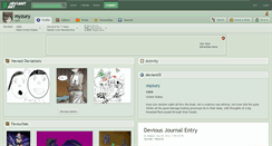 Desktop Screenshot of myzury.deviantart.com