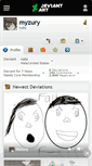 Mobile Screenshot of myzury.deviantart.com