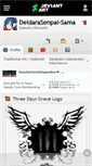 Mobile Screenshot of deidarasenpai-sama.deviantart.com