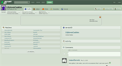 Desktop Screenshot of lilylovescookies.deviantart.com