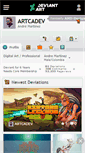 Mobile Screenshot of amd-design.deviantart.com