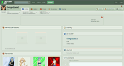 Desktop Screenshot of footgoddess2.deviantart.com