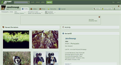 Desktop Screenshot of jakeshmeegs.deviantart.com