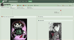 Desktop Screenshot of darklightbx.deviantart.com