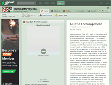 Tablet Screenshot of eroticearthproject.deviantart.com