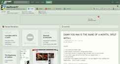Desktop Screenshot of maxpower97.deviantart.com