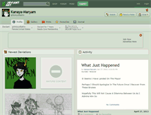 Tablet Screenshot of kanaya-maryam.deviantart.com