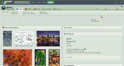 Desktop Screenshot of goocy.deviantart.com