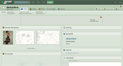 Desktop Screenshot of danicordova.deviantart.com