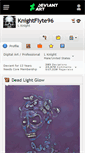 Mobile Screenshot of knightflyte96.deviantart.com