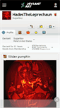 Mobile Screenshot of hadestheleprechaun.deviantart.com