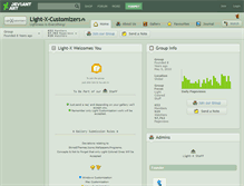 Tablet Screenshot of light-x-customizers.deviantart.com