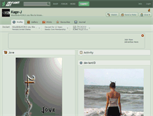 Tablet Screenshot of kage-j.deviantart.com