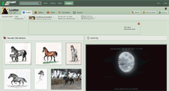 Desktop Screenshot of lcutter.deviantart.com