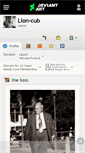 Mobile Screenshot of lion-cub.deviantart.com
