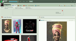 Desktop Screenshot of diegomarks.deviantart.com