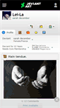 Mobile Screenshot of lei-la.deviantart.com