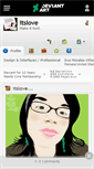 Mobile Screenshot of itslove.deviantart.com