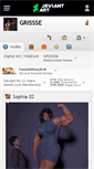 Mobile Screenshot of grissse.deviantart.com