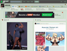 Tablet Screenshot of grissse.deviantart.com