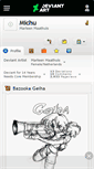 Mobile Screenshot of michu.deviantart.com