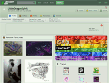 Tablet Screenshot of littledragonspirit.deviantart.com
