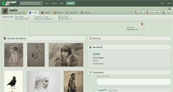 Desktop Screenshot of cpatio.deviantart.com