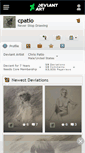 Mobile Screenshot of cpatio.deviantart.com