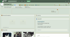 Desktop Screenshot of insanesquirrel.deviantart.com