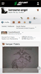 Mobile Screenshot of kerosene-angel.deviantart.com