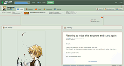 Desktop Screenshot of dangsoo.deviantart.com