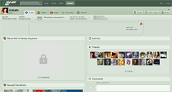 Desktop Screenshot of mskate.deviantart.com