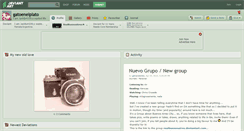 Desktop Screenshot of gatoenelplato.deviantart.com