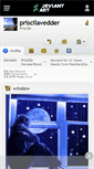 Mobile Screenshot of priscilavedder.deviantart.com