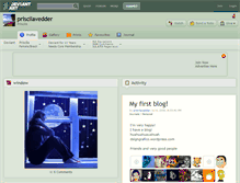Tablet Screenshot of priscilavedder.deviantart.com