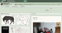 Desktop Screenshot of linkfreak210.deviantart.com