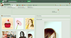 Desktop Screenshot of michelleion.deviantart.com