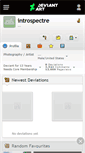 Mobile Screenshot of introspectre.deviantart.com