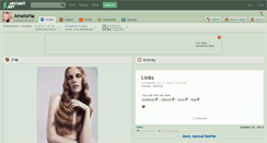Desktop Screenshot of amatorka.deviantart.com
